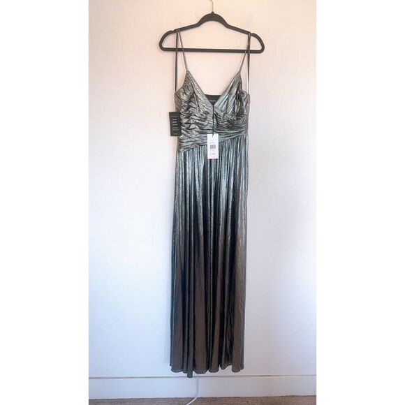 Retrofete Doss maxi Dress Gunmetal Small - Picture 6 of 9